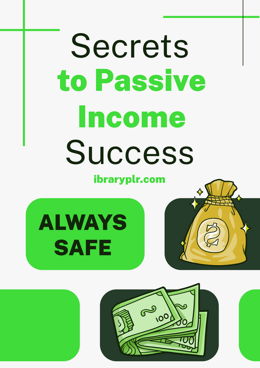 "10-Ebooks" Money on Autopilot: Secrets to Passive Income Success